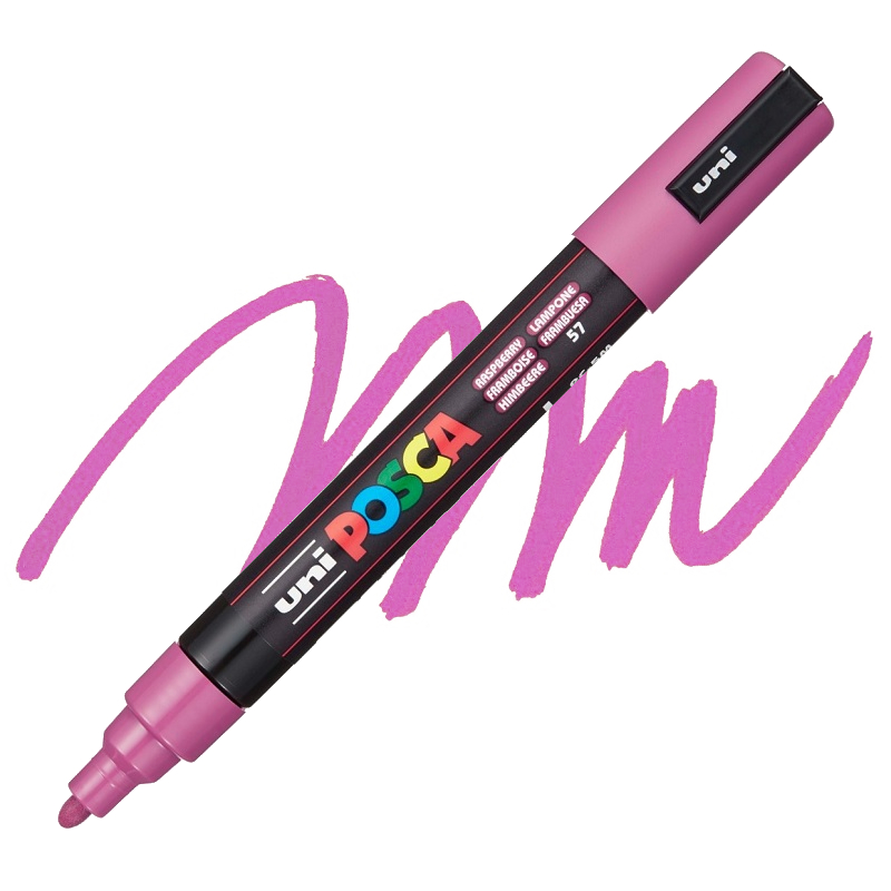 Akrylová fixa UNI POSCA 5M, malinová (57)
