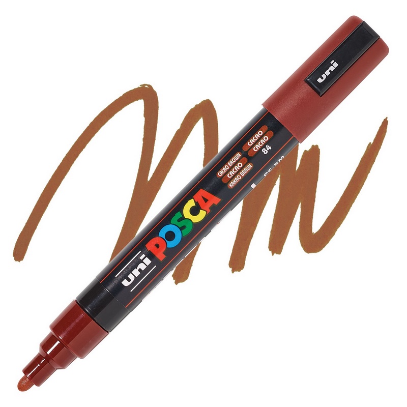 Akrylová fixa UNI POSCA 5M, kakaová (84)