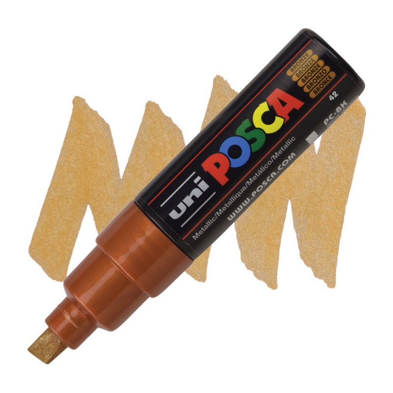 Akrylová fixa UNI POSCA 8K, bronzová (42)