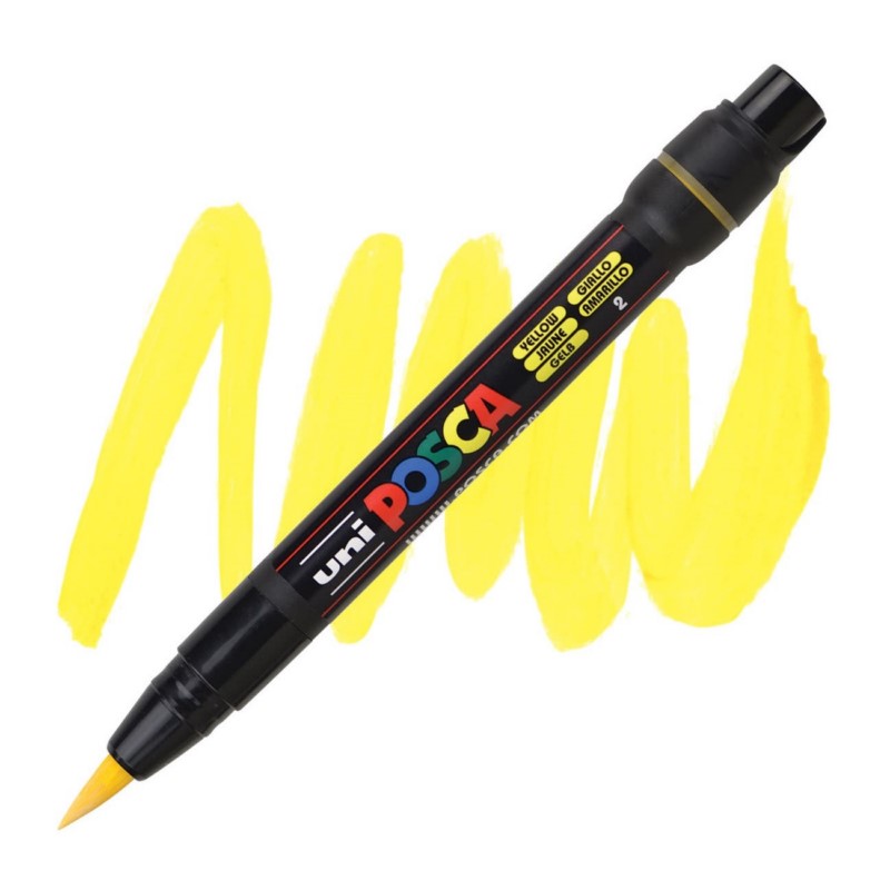 Akrylová fixa UNI POSCA 350, žlutá (2)
