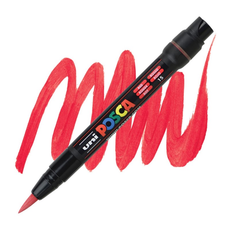 Akrylová fixa UNI POSCA 350, červená (15)