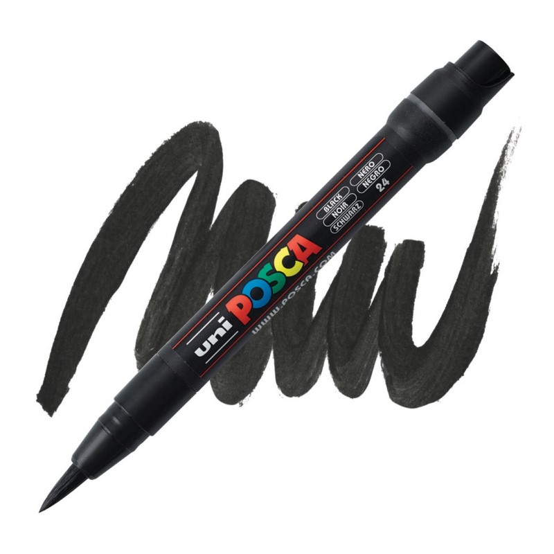 Akrylová fixa UNI POSCA 350, černá (24)