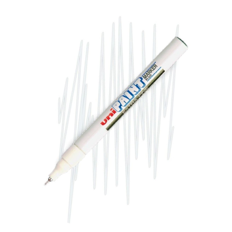 UNI PAINT lakový popisovač PX-203, bílý