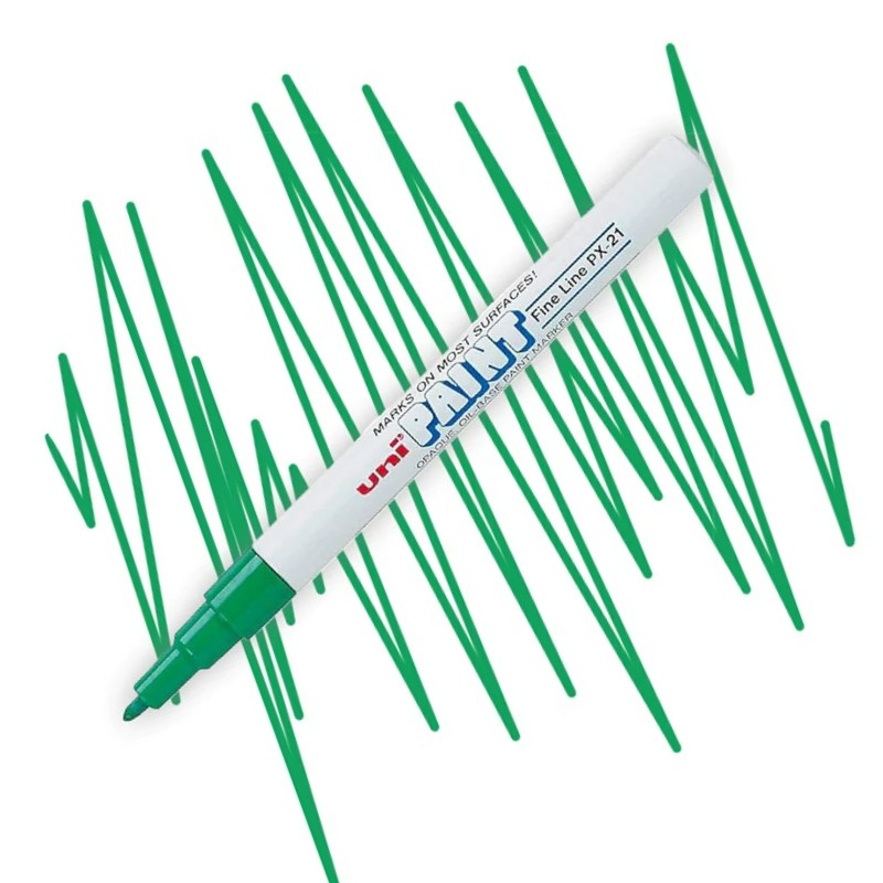 UNI PAINT lakový popisovač PX-21, zelený