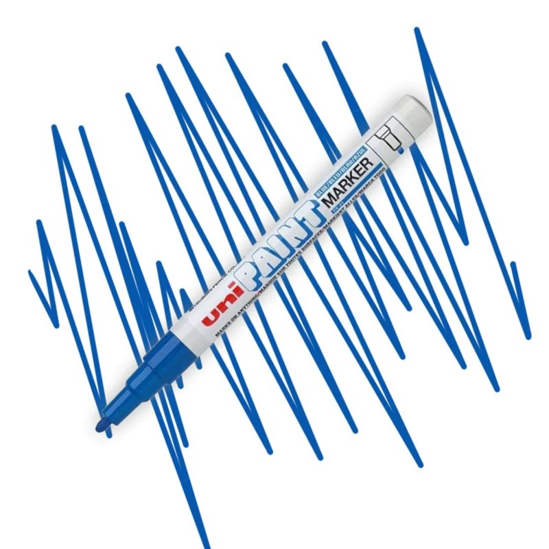 UNI PAINT lakový popisovač PX-21, modrý
