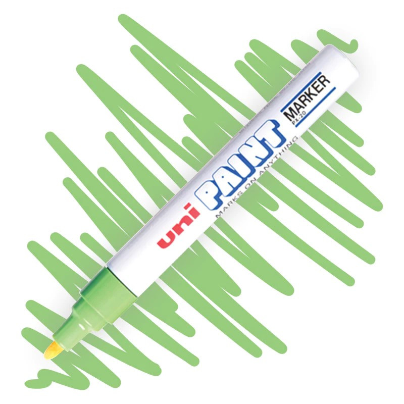 UNI PAINT lakový popisovač PX-20, světle zelený
