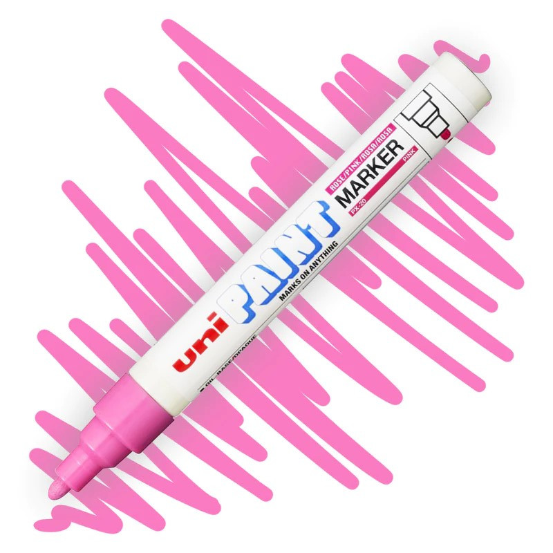 UNI PAINT lakový popisovač PX-20, růžový