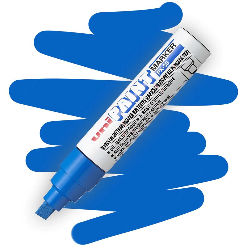 UNI PAINT lakový popisovač PX-30, modrý