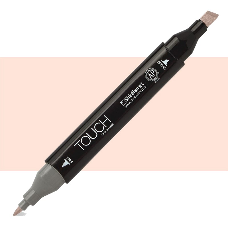 Lihová fixa TOUCH oboustranná Fine & Chisel, R131 Skin white