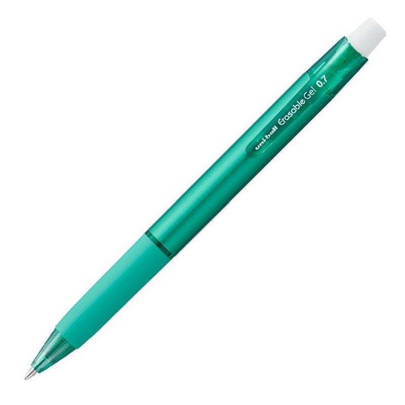 UNI ERASABLE gelové gumovací CLICKER 0,5mm, zelené
