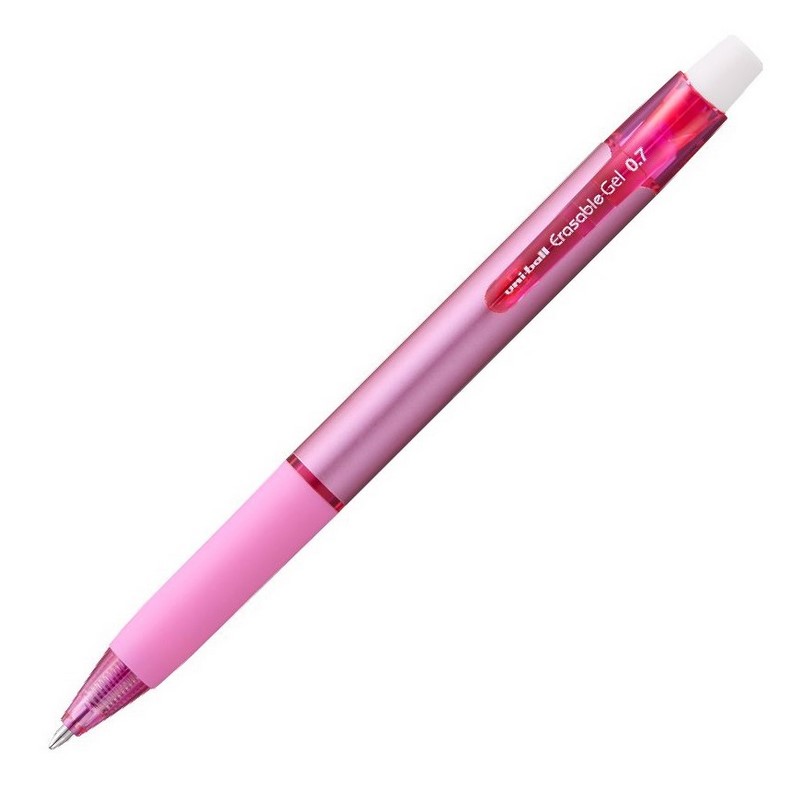 UNI ERASABLE gelové gumovací CLICKER 0,5mm, růžové