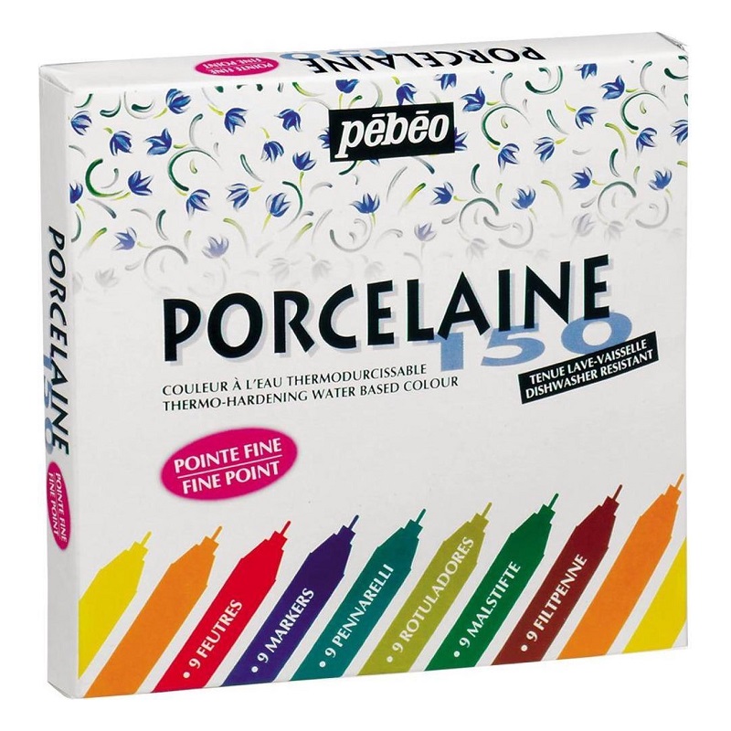 PEBEO Porcelaine 150 0,7mm, 9ks na porcelán