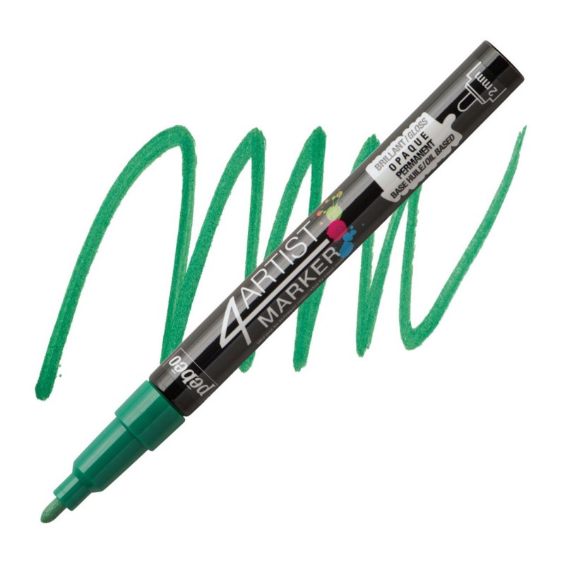 PEBEO 4Artist lakový popisovač 2mm, zelený