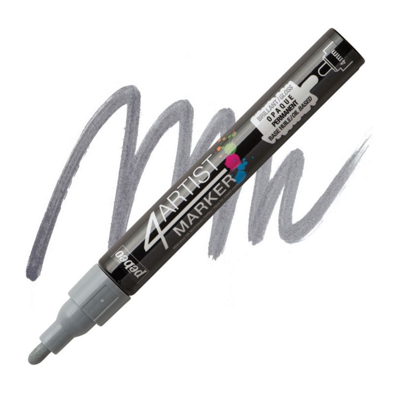 PEBEO 4Artist lakový popisovač 4mm, šedý