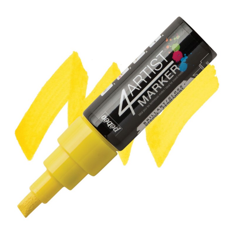 PEBEO 4Artist lakový popisovač 8mm, žlutý
