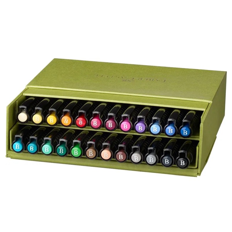 FABER-CASTELL PITT Artist Pen Studio, set 24ks základní