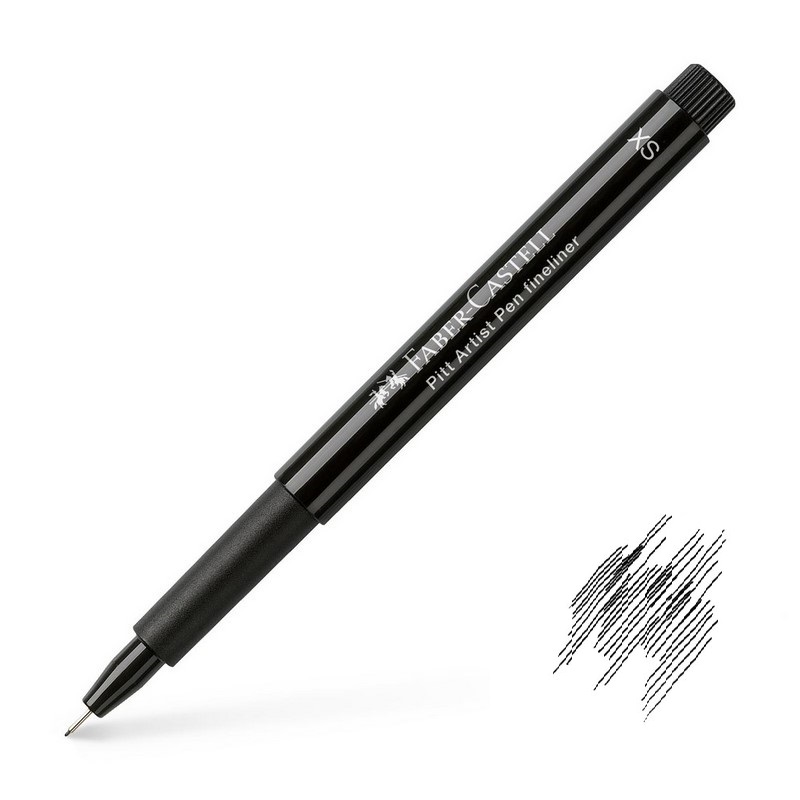 FABER-CASTELL PITT Artist Pen XS, černý