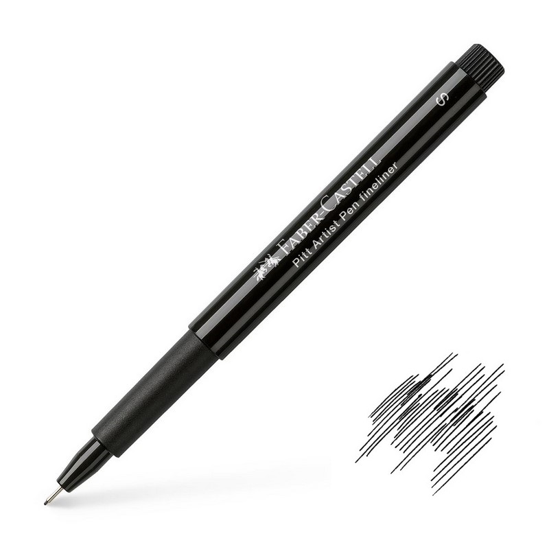 FABER-CASTELL PITT Artist Pen S, černý
