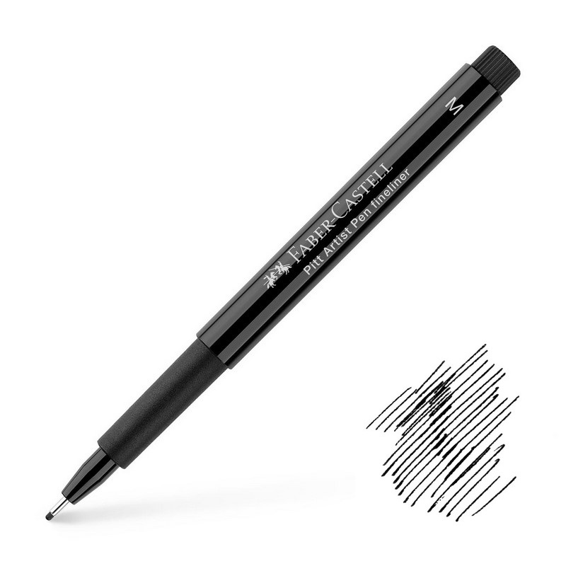 FABER-CASTELL PITT Artist Pen M, černý