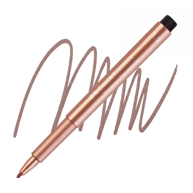 FABER-CASTELL PITT Artist Pen Metallic 1,5mm, měděný