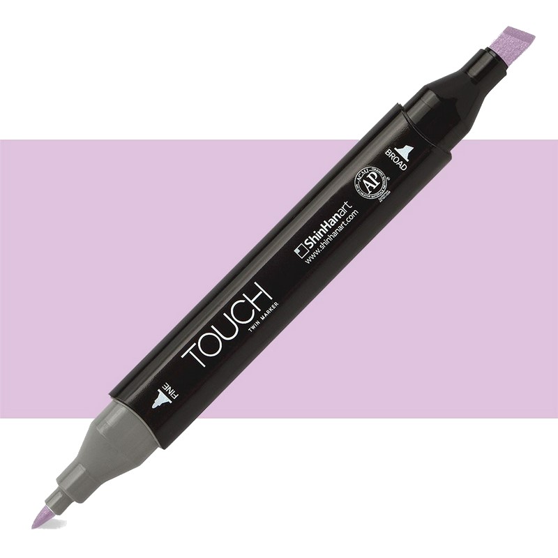 Lihová fixa TOUCH oboustranná Fine & Chisel, P146 Mauve shadow