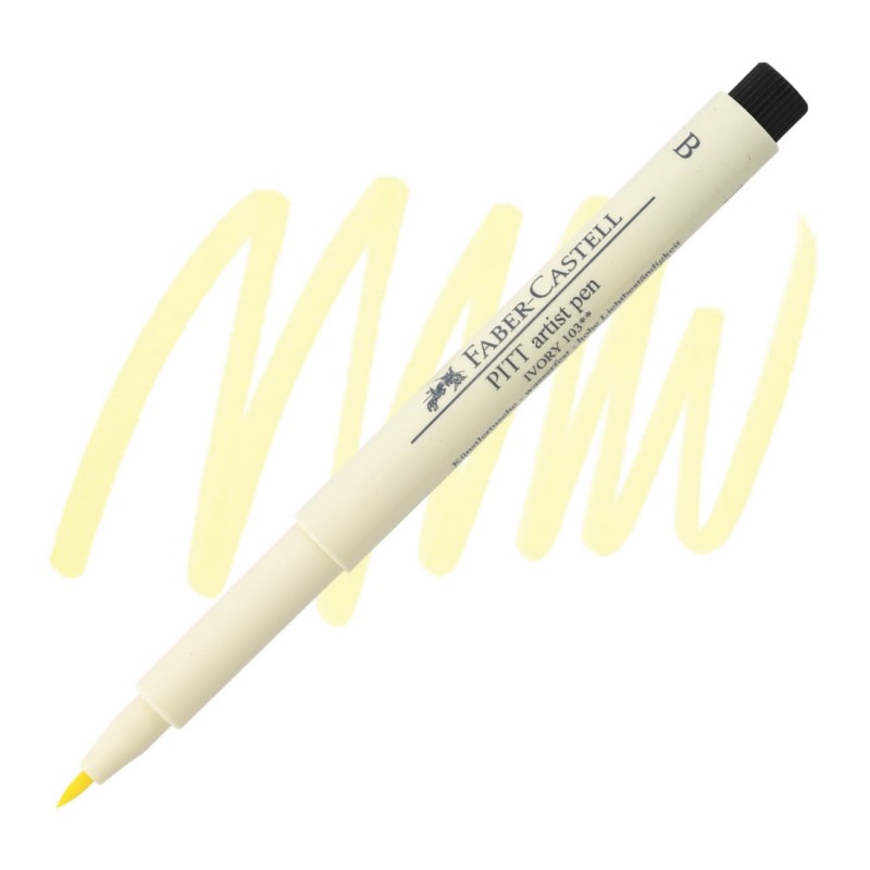 FABER-CASTELL PITT Artist Pen B, 103 ivory