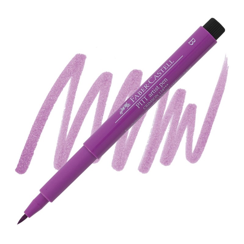 FABER-CASTELL PITT Artist Pen B, 134 crimson