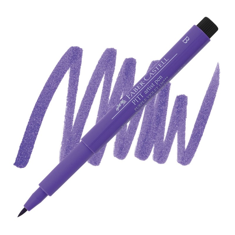 FABER-CASTELL PITT Artist Pen B, 136 purple violet