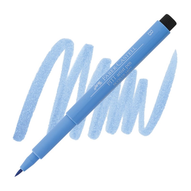 FABER-CASTELL PITT Artist Pen B, 146 sky blue