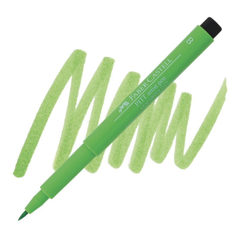 FABER-CASTELL PITT Artist Pen B, 112 leaf green