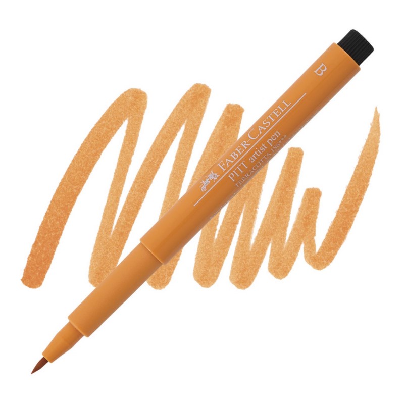 FABER-CASTELL PITT Artist Pen B, 186 terracotta