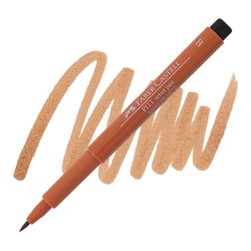 FABER-CASTELL PITT Artist Pen B, 188 sanguine
