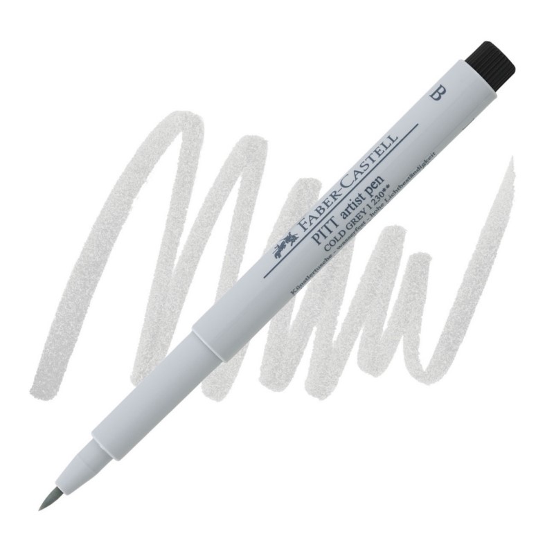 FABER-CASTELL PITT Artist Pen B, 230 cold grey I