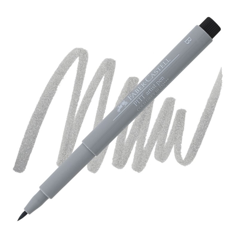 FABER-CASTELL PITT Artist Pen B, 232 cold grey III