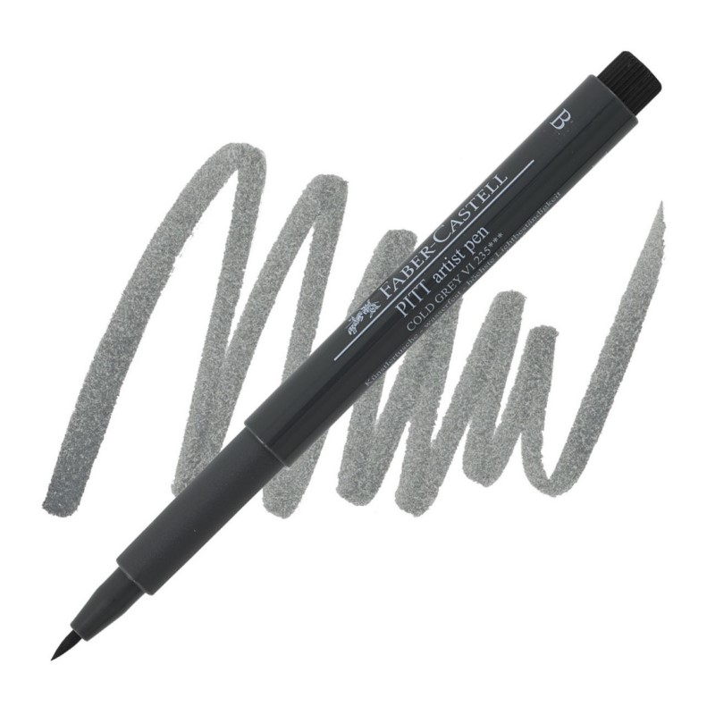 FABER-CASTELL PITT Artist Pen B, 235 cold grey VI
