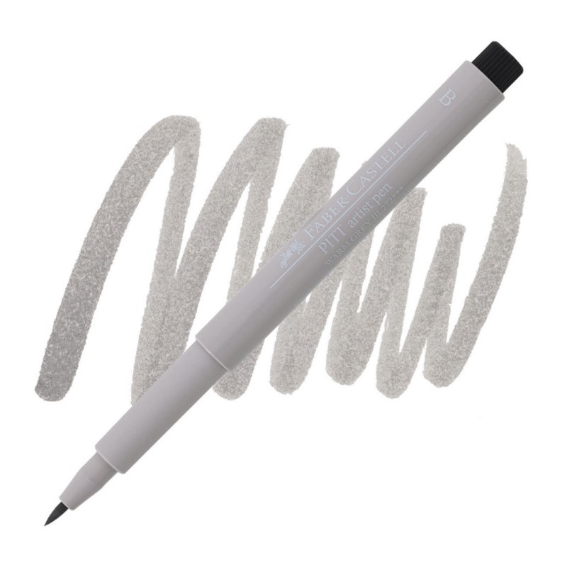 FABER-CASTELL PITT Artist Pen B, 272 warm grey III
