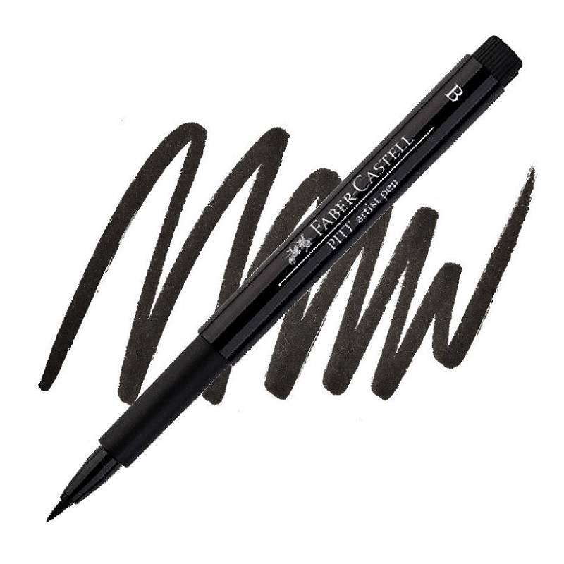 FABER-CASTELL PITT Artist Pen B, 199 black