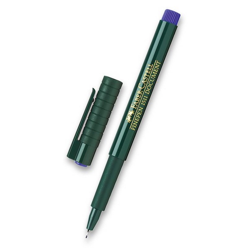 FABER-CASTELL Finepen 0,4mm, modrý