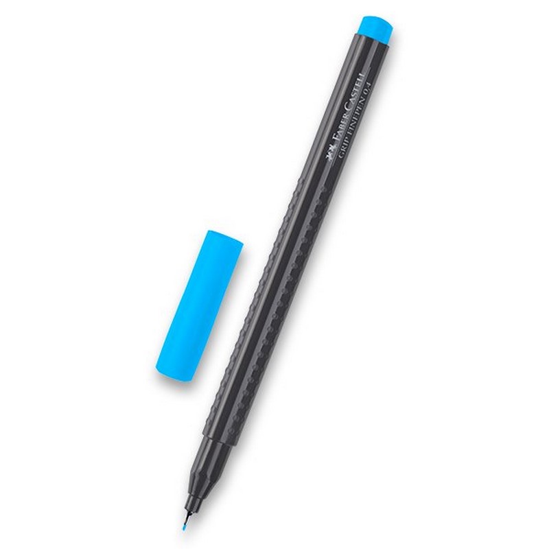 FABER-CASTELL GRIP Finepen 0,4mm, modrý světlý