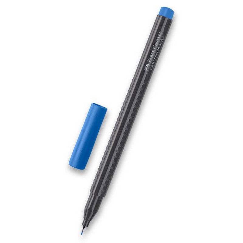 FABER-CASTELL GRIP Finepen 0,4mm, modrý