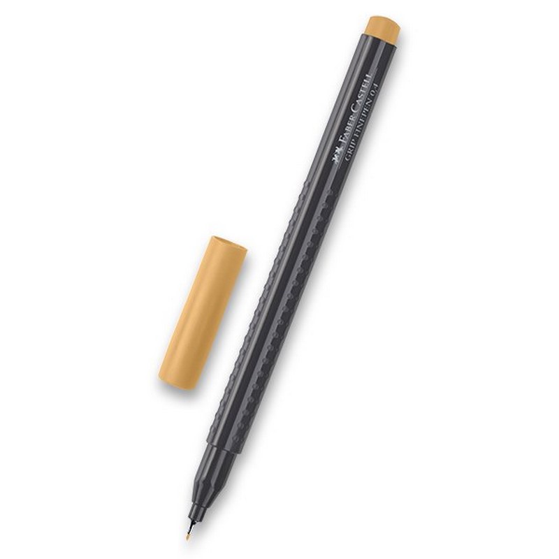 FABER-CASTELL GRIP Finepen 0,4mm, okrový