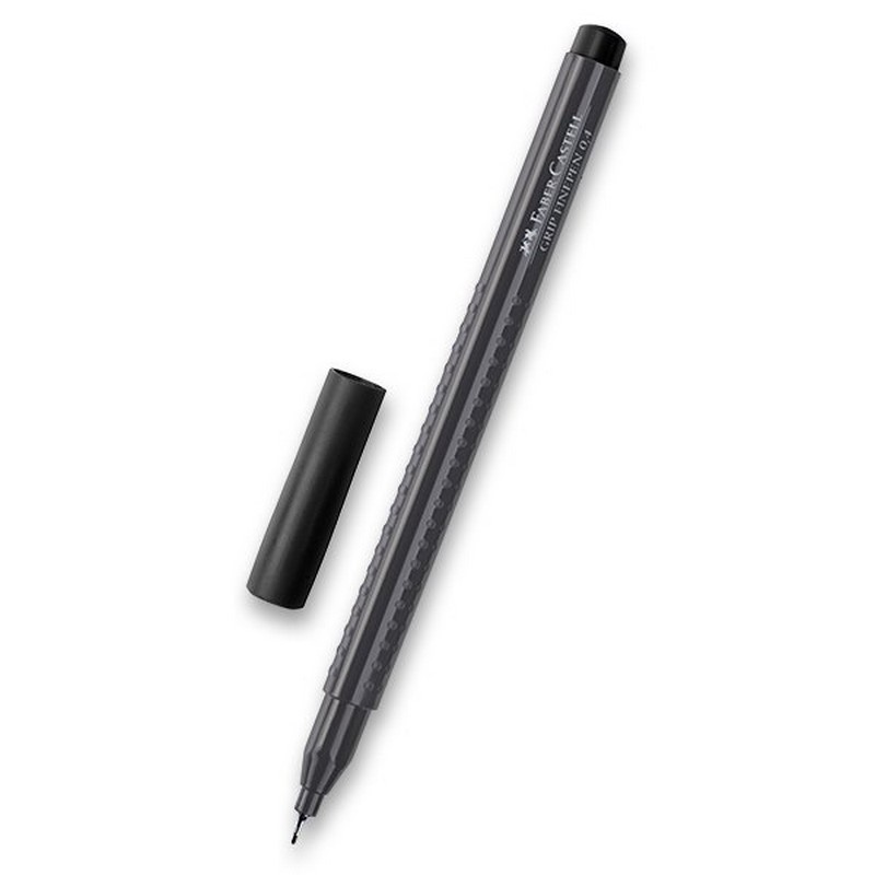 FABER-CASTELL GRIP Finepen 0,4mm, černý
