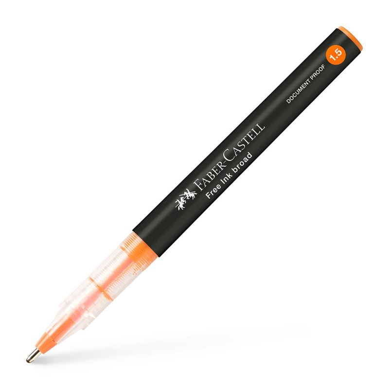 FABER-CASTELL roller Free Ink, oranžový