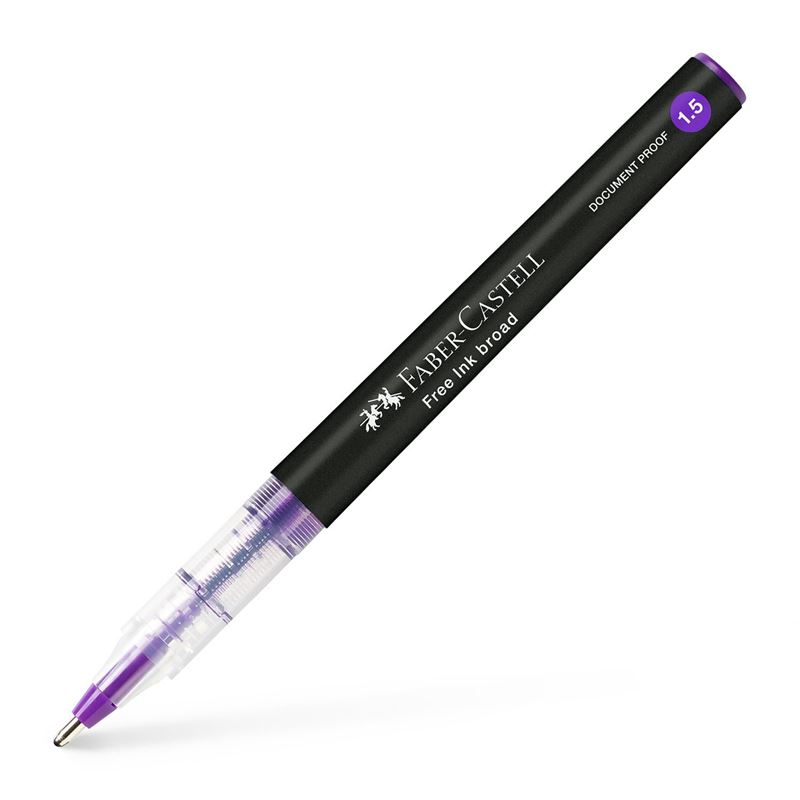 FABER-CASTELL roller Free Ink, fialový