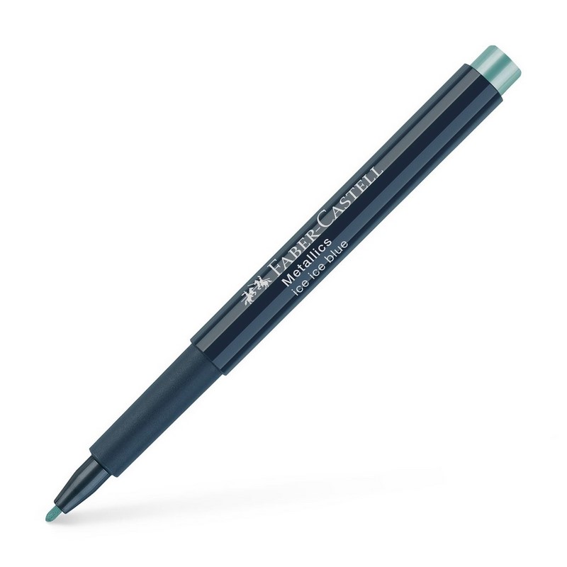 FABER-CASTELL Artist Pen Metallics, modrý