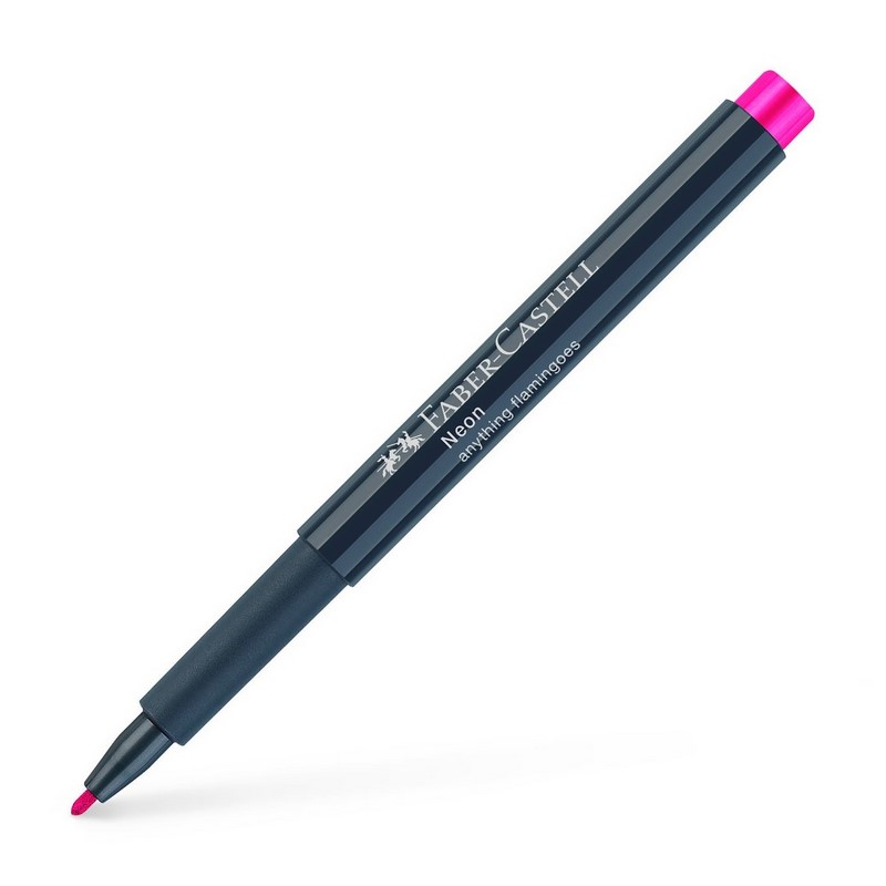 FABER-CASTELL Artist Pen Neon, růžový
