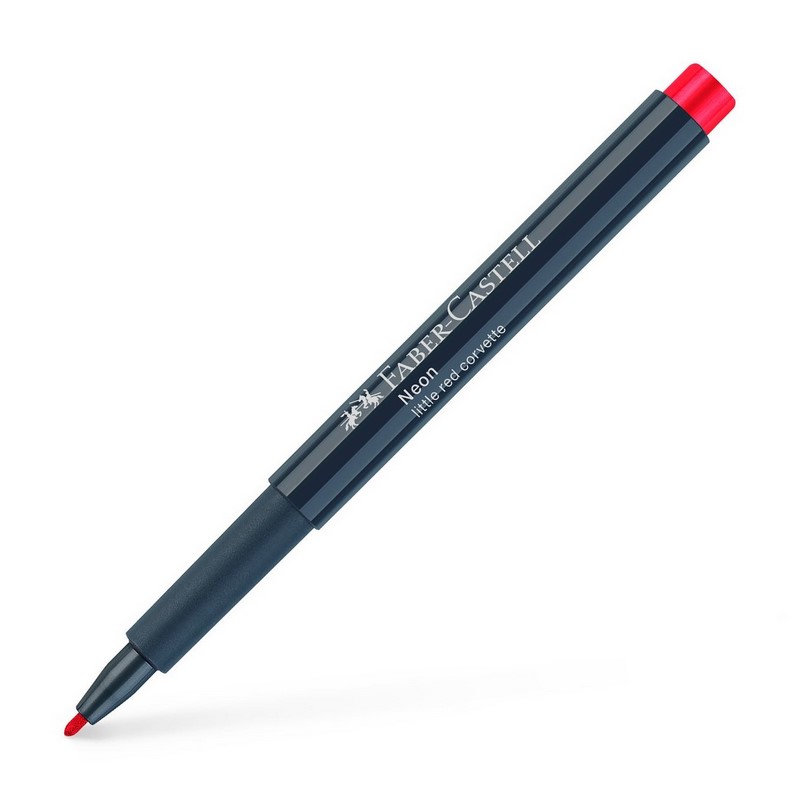 FABER-CASTELL Artist Pen Neon, červený