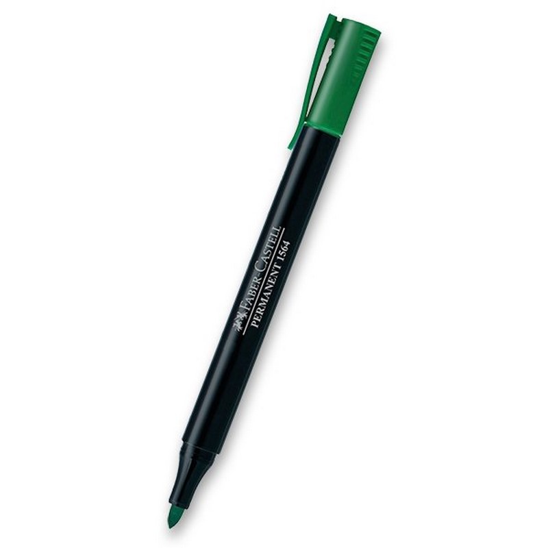 FABER-CASTELL Permanent 1564 SLIM, zelený