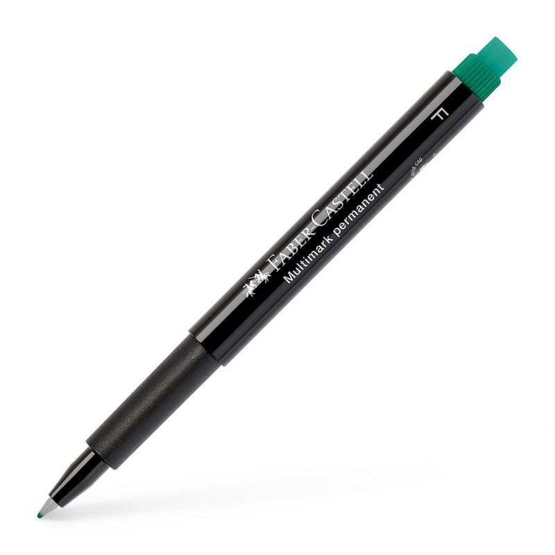 FABER-CASTELL Multimark gumovací 1513 F, zelený
