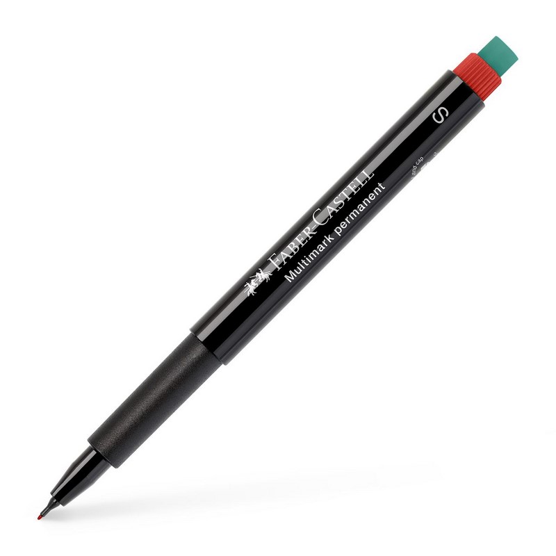 FABER-CASTELL Multimark gumovací 1523 S, červený